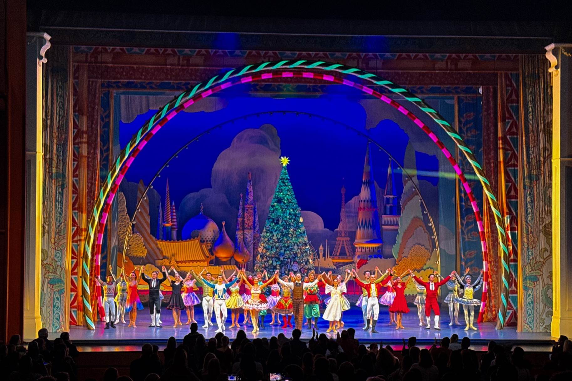 A group of people on a stage

Description automatically generated